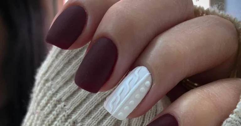 30+ Matte Christmas Nails: The Hottest Trend for 2025 64 matte christmas nails