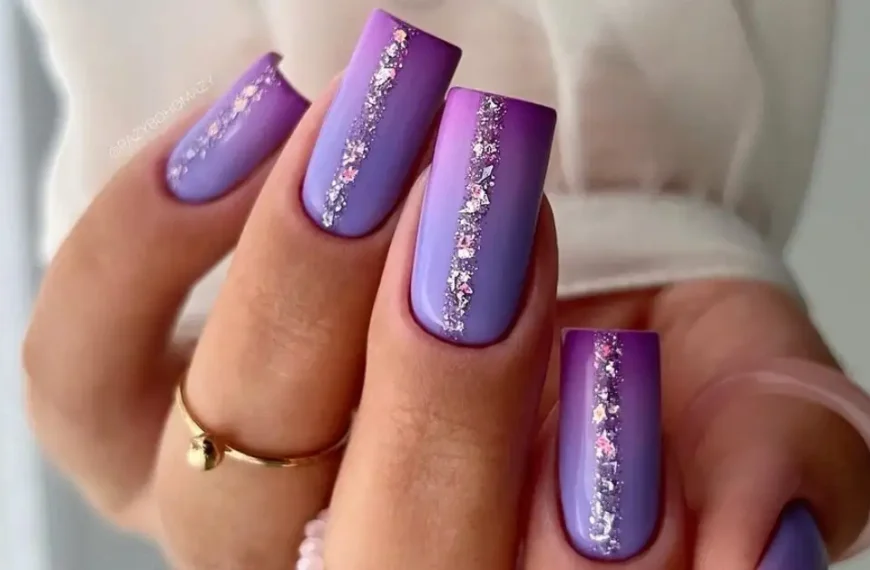Purple Winter Nails: 35 Top Trends and Violet Vibes in 2023