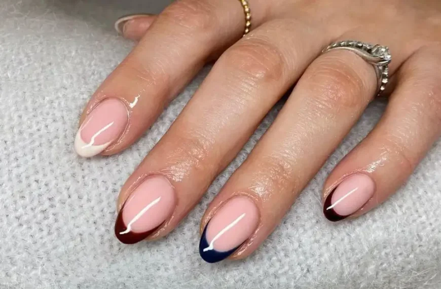 30 Winter French Tip Nails: Chic French Flair for 2024