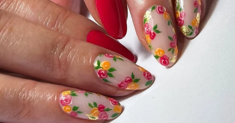 classy spring nails