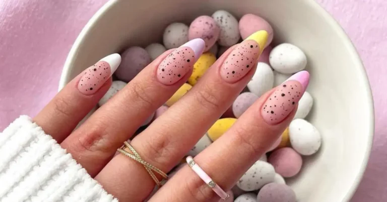 cute easter nails