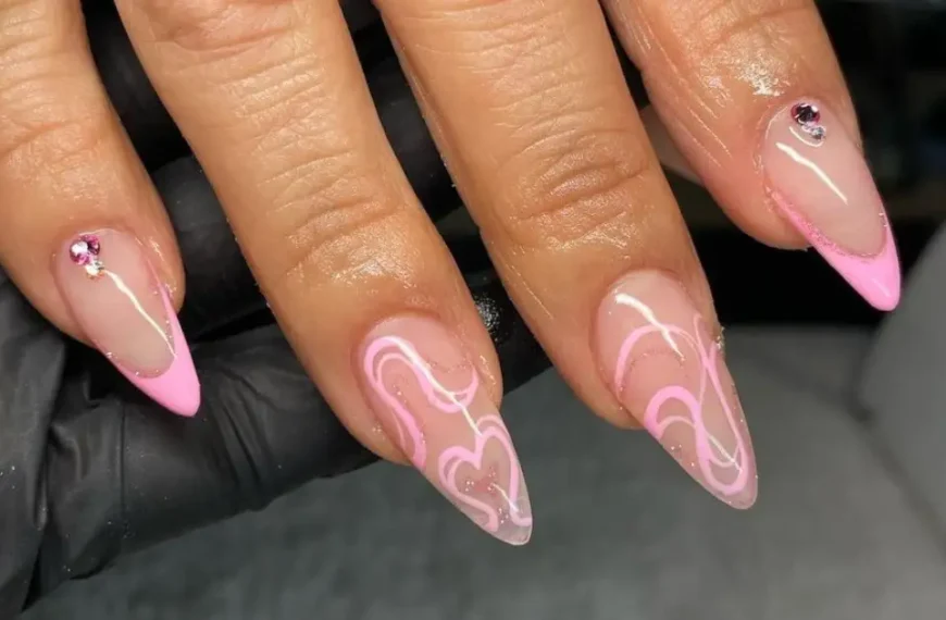 Blushing Beauties: 10+ Pink Valentines Day Nails for 2025
