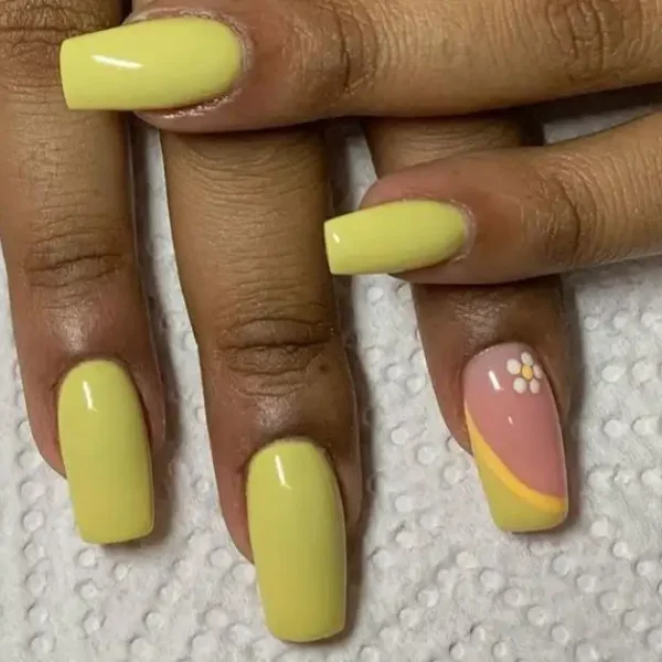 Nailsslay - Acrylic Nails, Latest Nail Trends & Almond Nails 4 20+ Cute Yellow Summer Nails You Need to Try Right Now