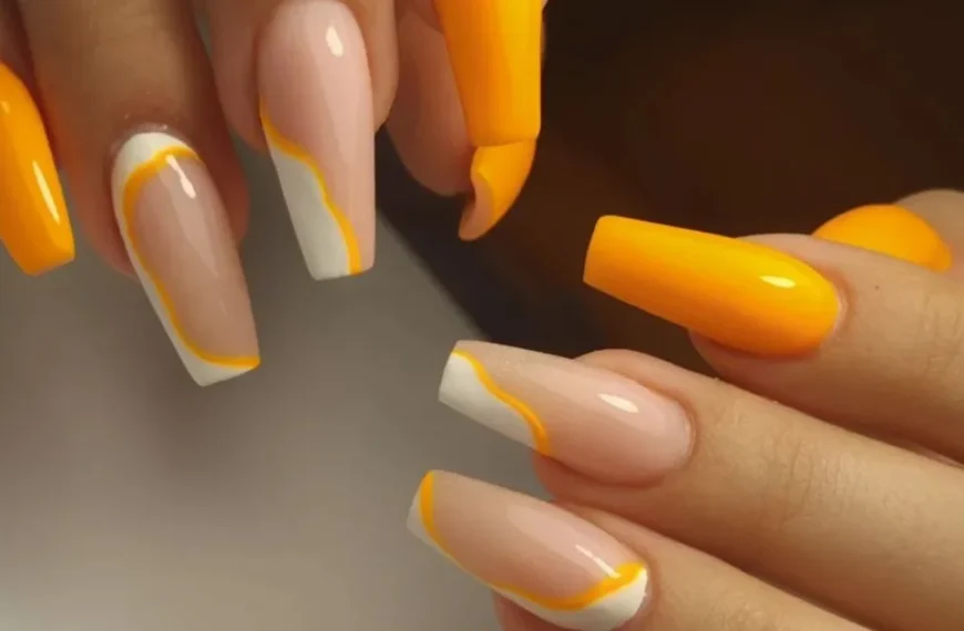 summer coffin nails