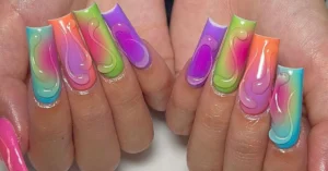 birthday nails
