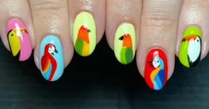 summer vacation nails
