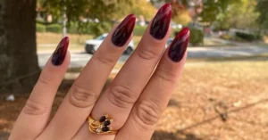 fall ombre nails